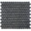 Merola Tile Hudson Penny Round Matte Black 12 In. X 12-5/8 In. X 5 Mm Porcelain Mosaic Tile (10.74 Sq. Ft. / Case) 2 Merola Tile Hudson Penny Round Matte Black 12 In. X 12-5/8 In. X 5 Mm Porcelain Mosaic Tile (10.74 Sq. Ft. / Case) -Flooring Shop 1058927ede32d47734bf10392590a97e 1800x1800