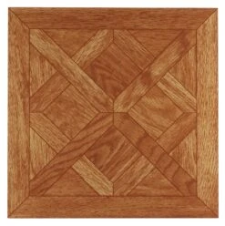 Achim Nexus Classic Parquet Oak 12-in X 12-in Peel And Stick Vinyl Tile Flooring (20-sq Ft)