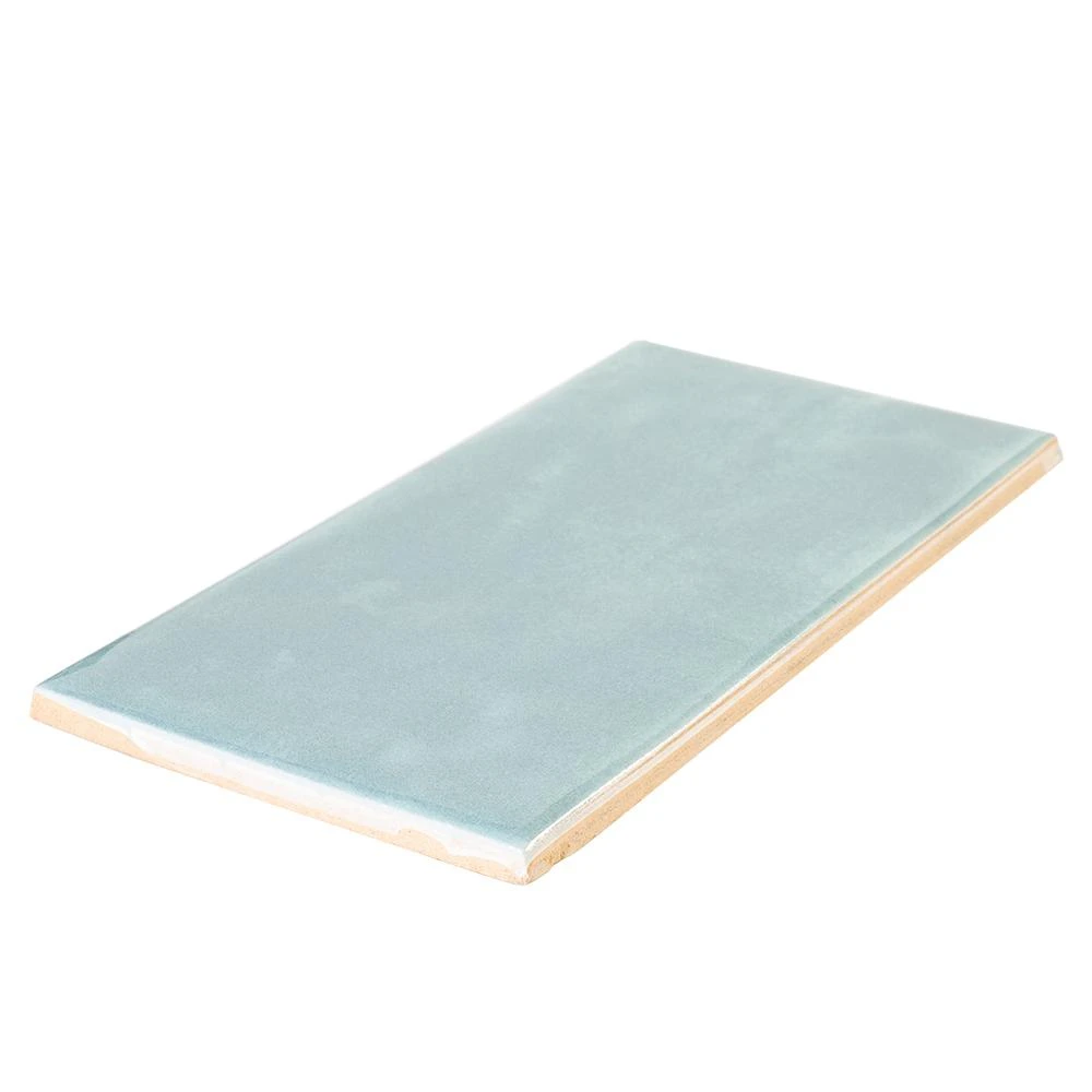 Jeffrey Court Aquamarine Blue 3 In. X 6 In. Glossy Textured Ceramic Wall Tile (10 Sq. Ft. / Case) 5 Jeffrey Court Aquamarine Blue 3 In. X 6 In. Glossy Textured Ceramic Wall Tile (10 Sq. Ft. / Case) - Image 3