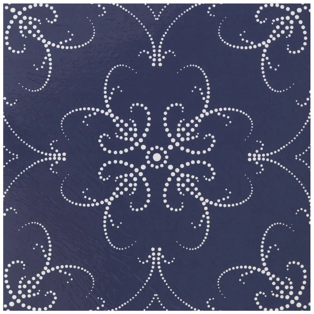 ACHIM Retro Navy Pearl 12 In. X 12 In. Self-Adhesive Vinyl Floor Tile (20 Tiles/20 Sq. Ft.) 3 ACHIM Retro Navy Pearl 12 In. X 12 In. Self-Adhesive Vinyl Floor Tile (20 Tiles/20 Sq. Ft.)