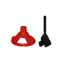 Spin Doctor Lippage Control System 250 Starter Kit With 18 Base Plates Tile Leveling System 18