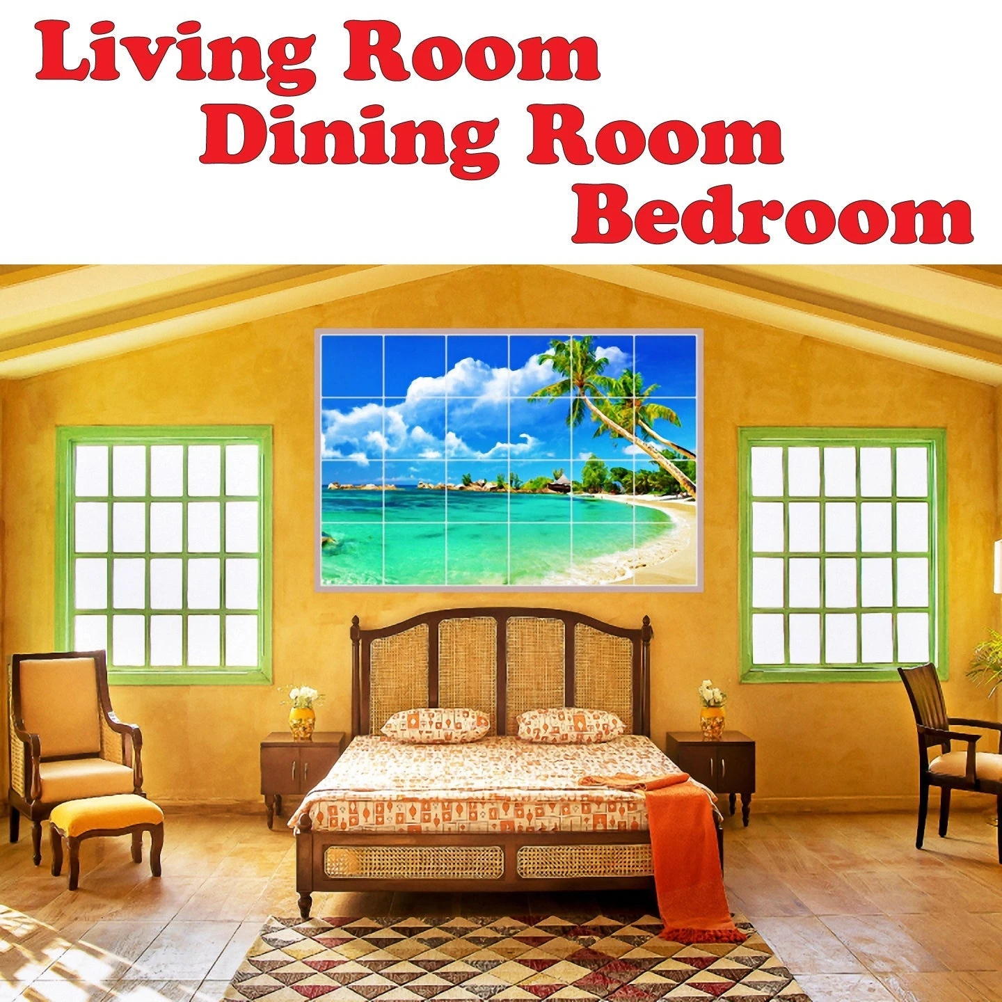 Lake Ceramic Tile Mural Kitchen Backsplash Bathroom Shower, 400762-M64 4 Lake Ceramic Tile Mural Kitchen Backsplash Bathroom Shower, 400762-M64 - Image 2