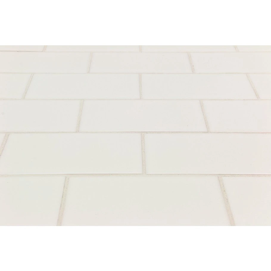 Bond Tile Core White 3 In. X 6 In. Matte Ceramic Subway Wall Tile (54 Pieces 6.54 Sq. Ft. / Box) 5 Bond Tile Core White 3 In. X 6 In. Matte Ceramic Subway Wall Tile (54 Pieces 6.54 Sq. Ft. / Box) - Image 3