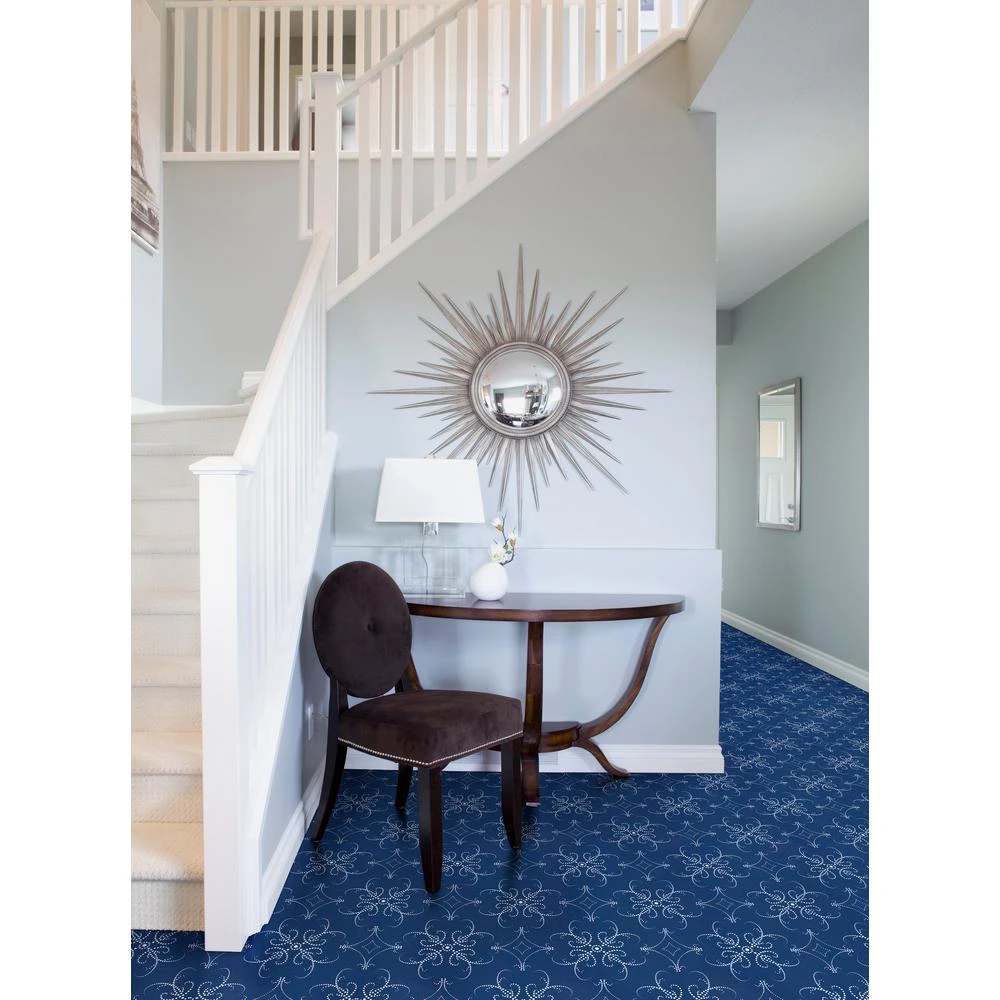 ACHIM Retro Navy Pearl 12 In. X 12 In. Self-Adhesive Vinyl Floor Tile (20 Tiles/20 Sq. Ft.) 4 ACHIM Retro Navy Pearl 12 In. X 12 In. Self-Adhesive Vinyl Floor Tile (20 Tiles/20 Sq. Ft.) - Image 2