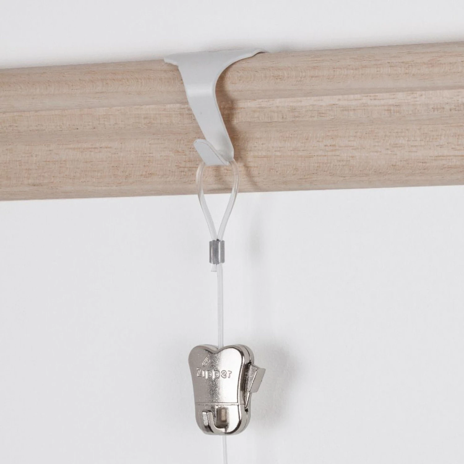 10 Pack SHADES Molding Hook Kit With Perlon Cord And Zipper (White, 59" Perlon Cord) 8 10 Pack SHADES Molding Hook Kit With Perlon Cord And Zipper (White, 59" Perlon Cord) - Image 6