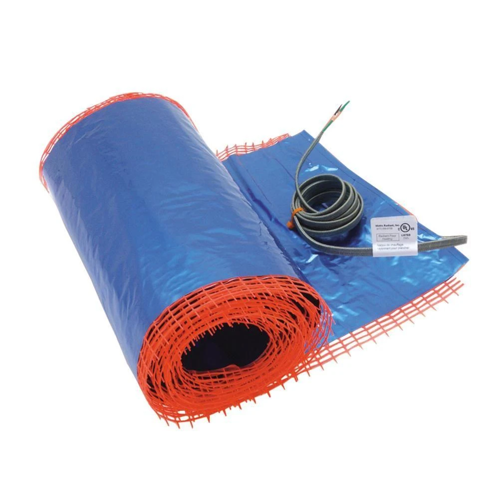 SunTouch Floor Warming 4 Ft. X 16 In. 120-Volt Retrofit Radiant Floor Heating Mat For Under Existing Floors And Subfloors (Covers 5.3 Sq. Ft.) 3 SunTouch Floor Warming 4 Ft. X 16 In. 120-Volt Retrofit Radiant Floor Heating Mat For Under Existing Floors And Subfloors (Covers 5.3 Sq. Ft.)