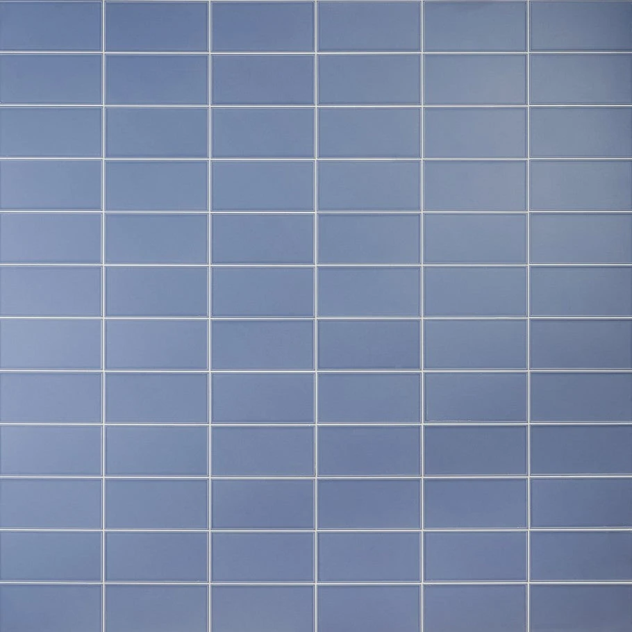 Victoria Border Blue 4 In. X 8 In. Matte Ceramic Wall Tile (28 Pieces, 6.02 Sq. Ft. / Case) 3 Victoria Border Blue 4 In. X 8 In. Matte Ceramic Wall Tile (28 Pieces, 6.02 Sq. Ft. / Case)