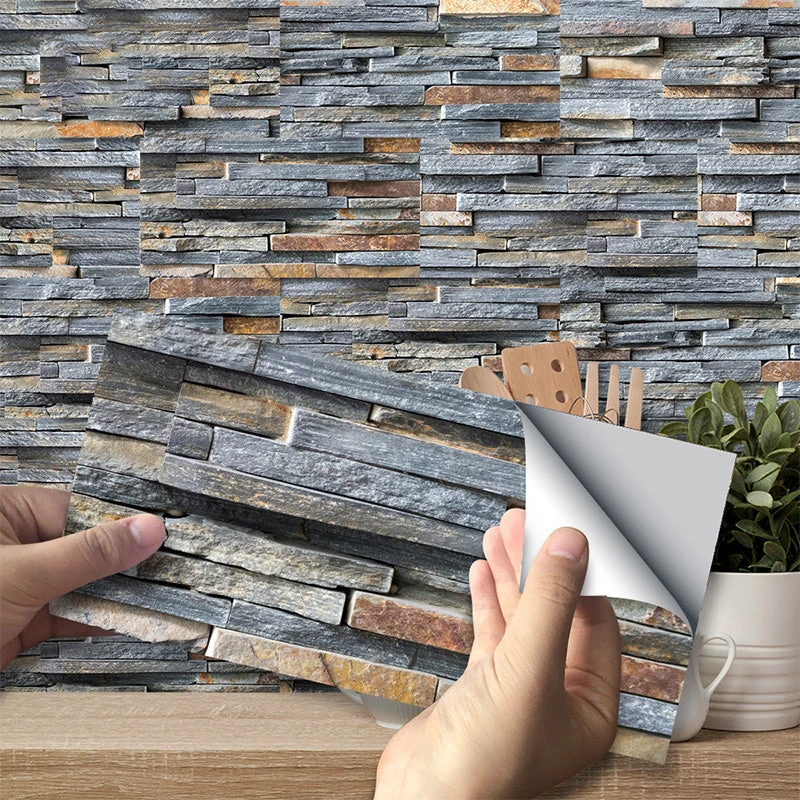 CUH Self-Adhesive Vinyl Flooring Tiles Waterproof Peel And Stick Tiles Wall Stickers For Home Decor,Gray Wood Grain 3 CUH Self-Adhesive Vinyl Flooring Tiles Waterproof Peel And Stick Tiles Wall Stickers For Home Decor,Gray Wood Grain