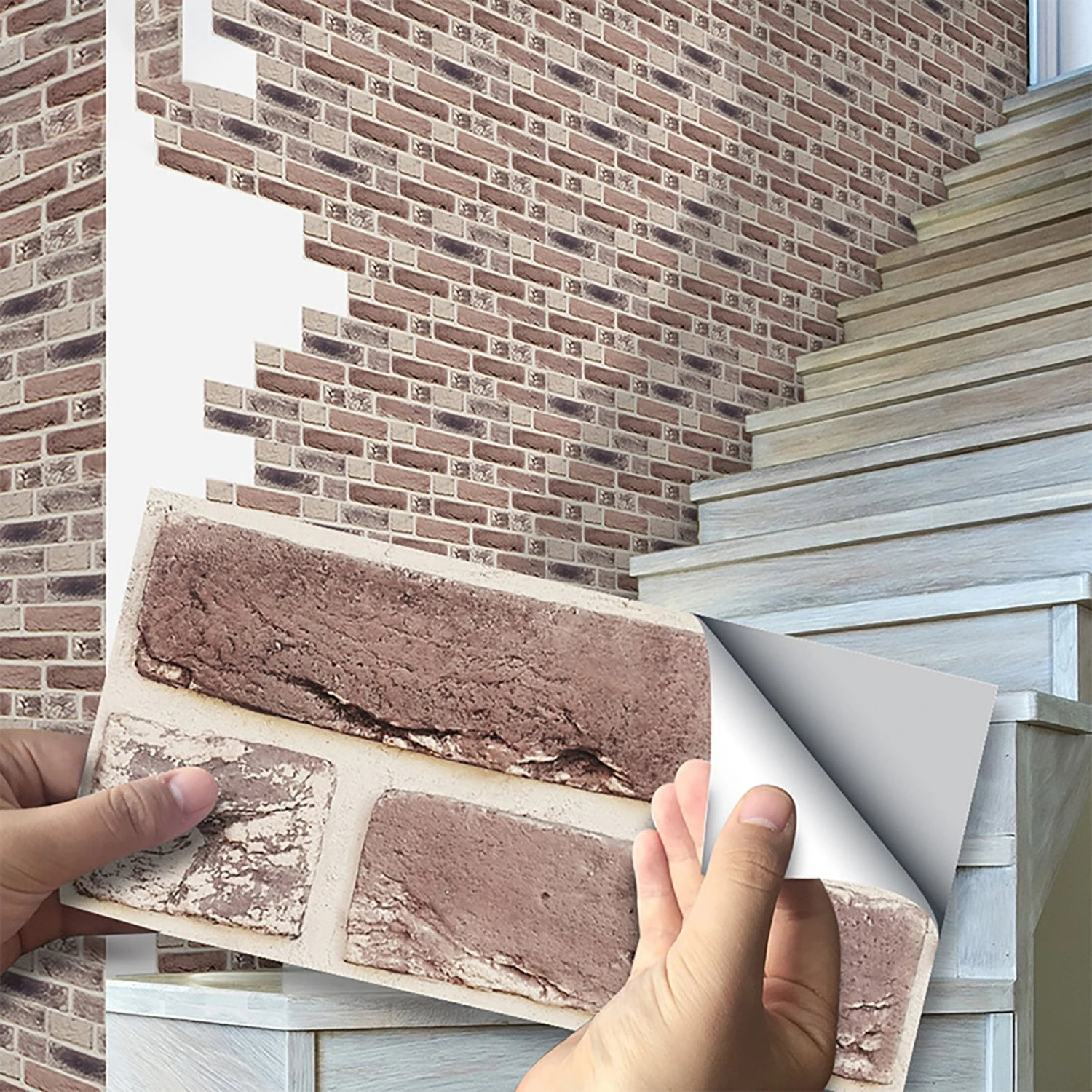 9-108pcs 3D Self-Adhesive Kitchen Wall Tiles Room Mosaic Tile Sticker Peel Stick Decals DIY Waterproof & Removable 4 9-108pcs 3D Self-Adhesive Kitchen Wall Tiles Room Mosaic Tile Sticker Peel Stick Decals DIY Waterproof & Removable - Image 2