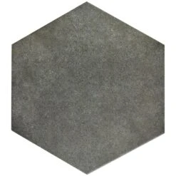 Merola Tile Vintage Hex Marengo 8-5/8 In. X 9-7/8 In. Porcelain Floor And Wall Tile (11.56 Sq. Ft. / Case)