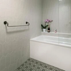 Merola Tile Kite Light Grey 4 In. X 11-3/4 In. Porcelain Subway Floor And Wall Tile (11.81 Sq. Ft. / Case) 18 Merola Tile Kite Light Grey 4 In. X 11-3/4 In. Porcelain Subway Floor And Wall Tile (11.81 Sq. Ft. / Case) -Flooring Shop ad1683dbfb3a36657f646ec1832b6c02 1800x1800