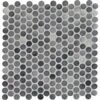 MSI Penny Round Grigio Mix 12.2 In. X 11.3 In. X 6 Mm Glossy Ceramic Mesh-Mounted Mosaic Tile (14.36 Sq. Ft. / Case) 2 MSI Penny Round Grigio Mix 12.2 In. X 11.3 In. X 6 Mm Glossy Ceramic Mesh-Mounted Mosaic Tile (14.36 Sq. Ft. / Case) -Flooring Shop b2c47f2a7d041e8d85d0696cc995f43f 1800x1800