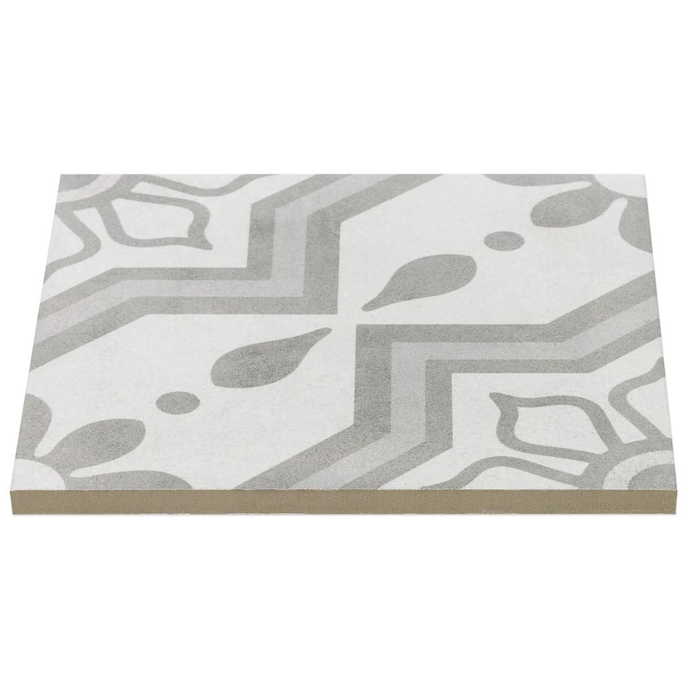 Ivy Hill Tile Sintra Silver Sky Encaustic 9 In. X 9 In. X 10mm Mate Porcelain Floor And Wall Tile (20 Pieces / 10.65 Sq. Ft. / Box) 11 Ivy Hill Tile Sintra Silver Sky Encaustic 9 In. X 9 In. X 10mm Mate Porcelain Floor And Wall Tile (20 Pieces / 10.65 Sq. Ft. / Box) - Image 9