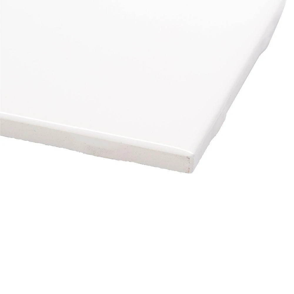 Daltile Semi-Gloss White 4-1/4 In. X 4-1/4 In. Ceramic Wall Tile (12.5 Sq. Ft. / Case) 5 Daltile Semi-Gloss White 4-1/4 In. X 4-1/4 In. Ceramic Wall Tile (12.5 Sq. Ft. / Case) - Image 3