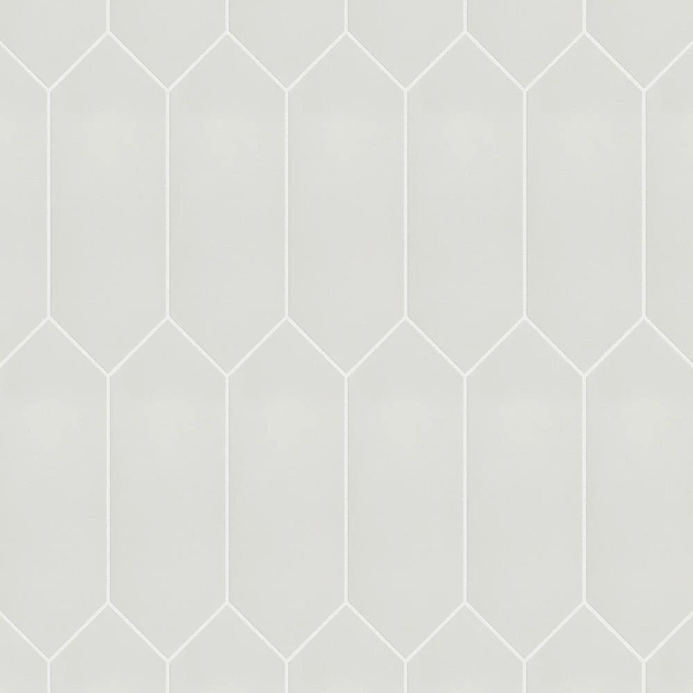 Merola Tile Kite Light Grey 4 In. X 11-3/4 In. Porcelain Subway Floor And Wall Tile (11.81 Sq. Ft. / Case) 9 Merola Tile Kite Light Grey 4 In. X 11-3/4 In. Porcelain Subway Floor And Wall Tile (11.81 Sq. Ft. / Case) - Image 7