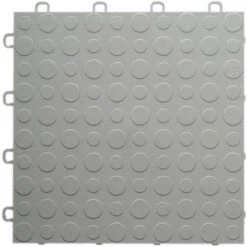 BlockTile Modular Interlocking Garage Floor Tiles, Set Of 30 (12" X 12" Each)
