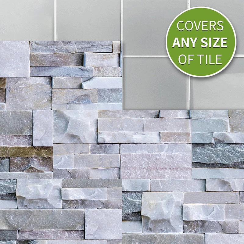 9pcs 3D Self Adhesive Kitchen Wall Tiles Bathroom Mosaic Tile Sticker 20*10cm 10 9pcs 3D Self Adhesive Kitchen Wall Tiles Bathroom Mosaic Tile Sticker 20*10cm - Image 8