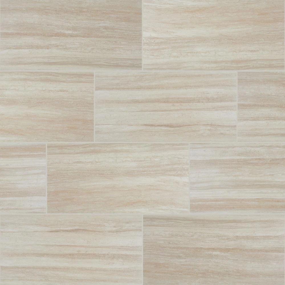 Daltile QuicTile 12 In. X 24 In. Calacatta Marble Polished Porcelain Locking Floor Tile (9.6 Sq. Ft. / Case) 17 Daltile QuicTile 12 In. X 24 In. Calacatta Marble Polished Porcelain Locking Floor Tile (9.6 Sq. Ft. / Case) - Image 15