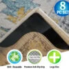 Reusable Corner Area Carpet Rug Grippers - V Shaped - Prevents Curling, Moving, Sliding, & Slipping - Anchors Carpet To Your Floor - 8pc Set 2 Reusable Corner Area Carpet Rug Grippers - V Shaped - Prevents Curling, Moving, Sliding, & Slipping - Anchors Carpet To Your Floor - 8pc Set -Flooring Shop e30579ca face 4556 810b d3a37a77cae5 1.5aabfd52b58818d648caa7020f2488e0 1800x1800
