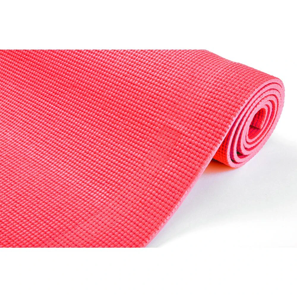 All Purpose Extra Thick Red Fitness & Exercise 24 In. X 68 In. Yoga Mat With Carrying Strap 6 All Purpose Extra Thick Red Fitness & Exercise 24 In. X 68 In. Yoga Mat With Carrying Strap - Image 4